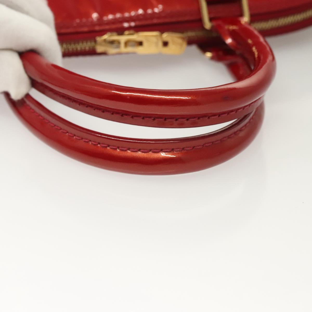 Louis Vuitton Red Patent Leather Alma