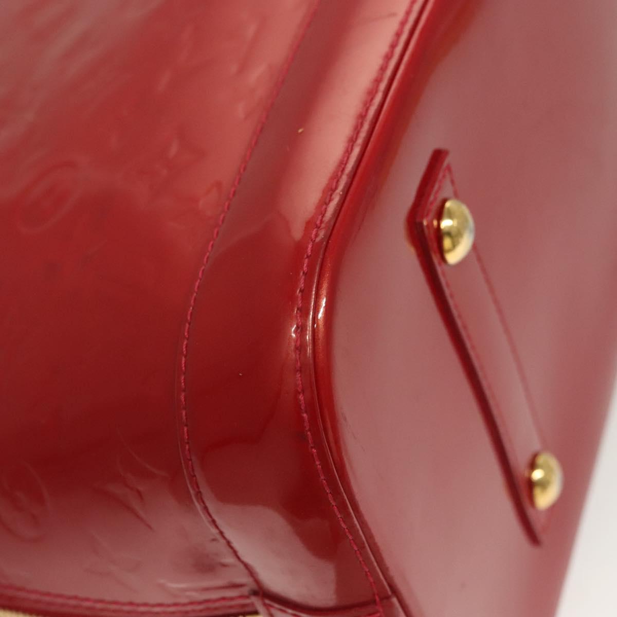 Louis Vuitton Red Patent Leather Alma