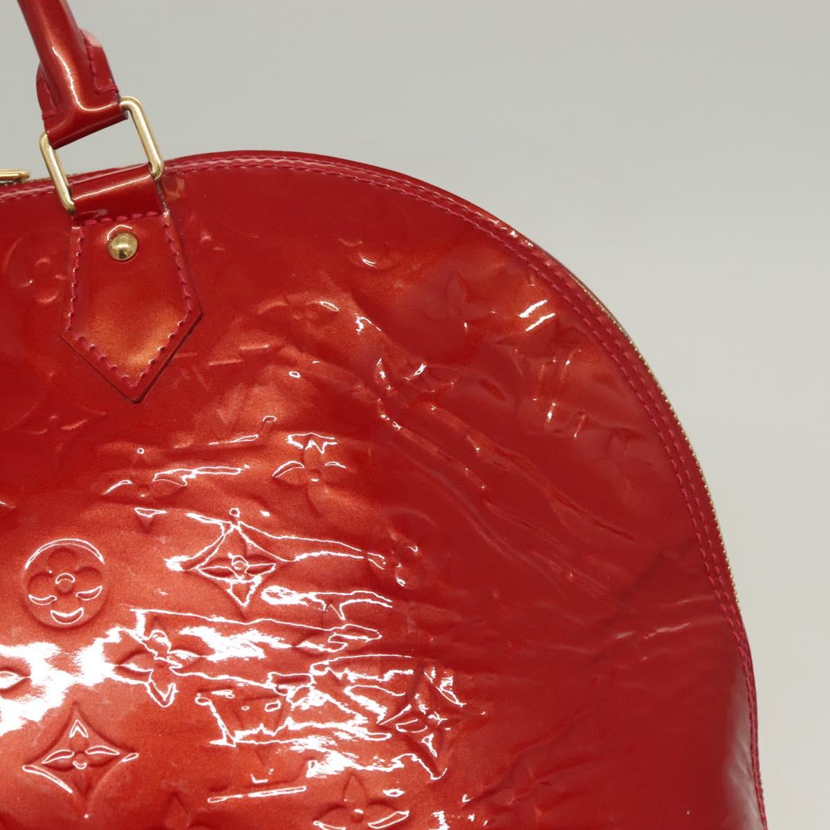 Louis Vuitton Red Patent Leather Alma