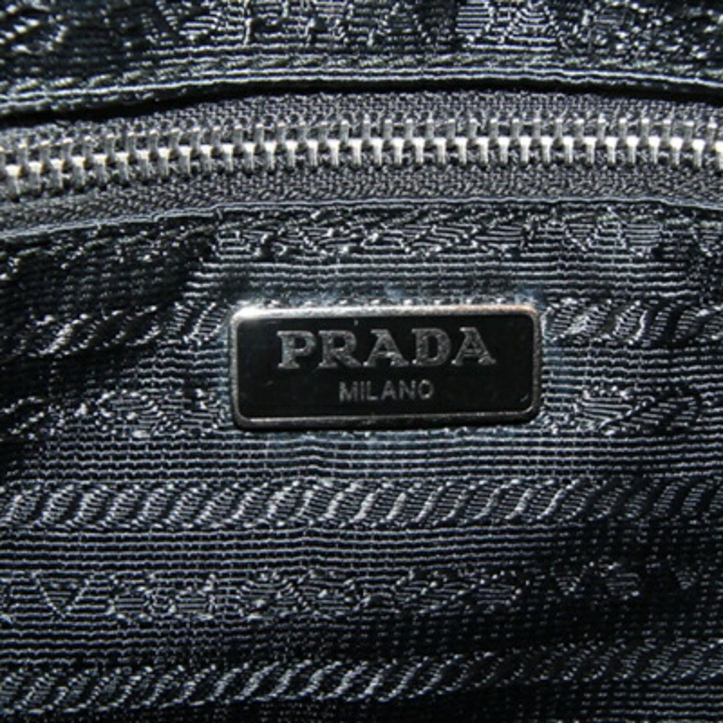 Prada Black Nylon Tessuto