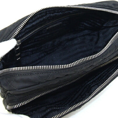 Prada Black Nylon Tessuto
