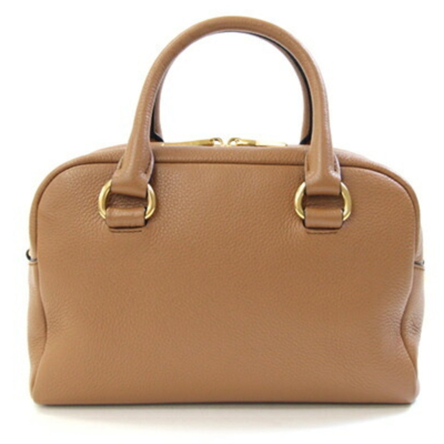 Prada Brown Leather Saffiano