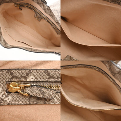 Gucci Brown Canvas Jackie