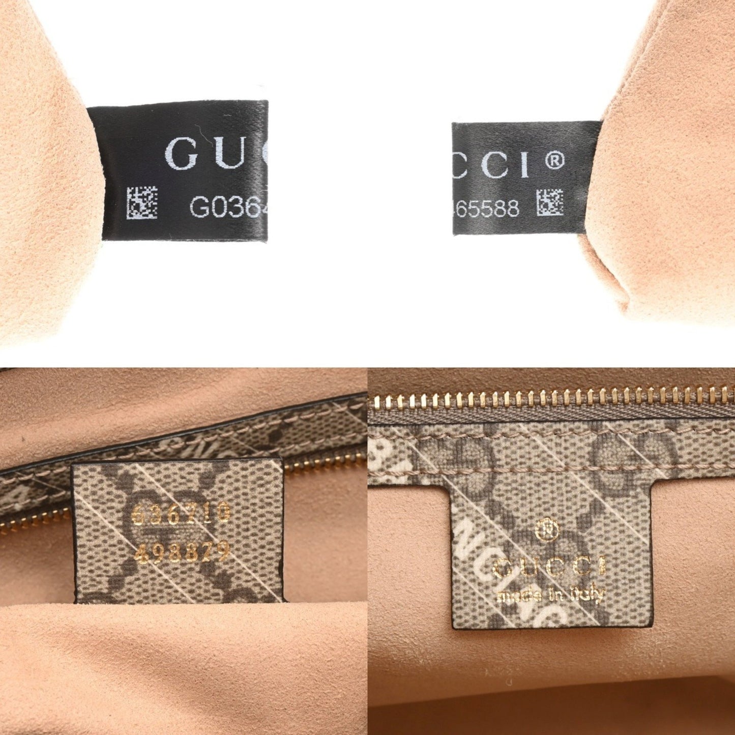 Gucci Brown Canvas Jackie