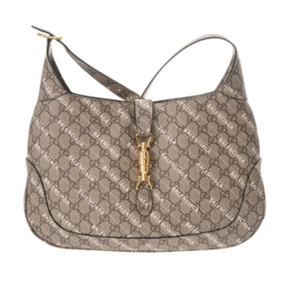 Gucci Brown Canvas Jackie