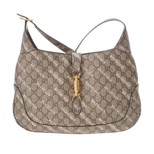 Gucci Brown Canvas Jackie