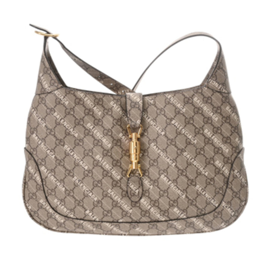 Gucci Brown Canvas Jackie