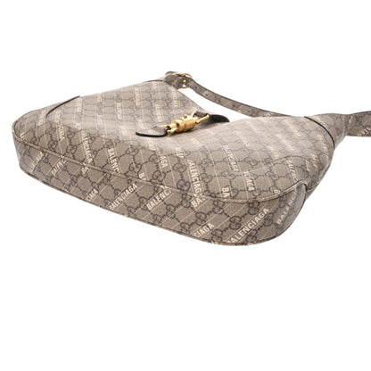 Gucci Brown Canvas Jackie