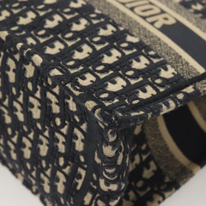 Dior Blue Canvas Book Tote