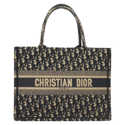 Dior Blue Canvas Book Tote