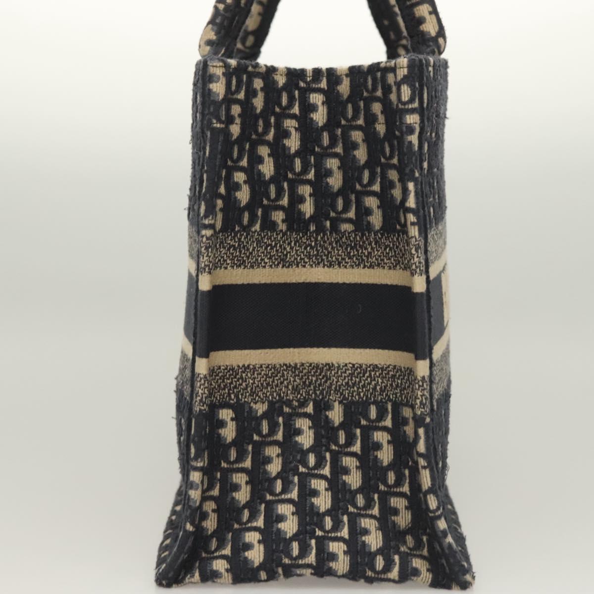Dior Blue Canvas Book Tote
