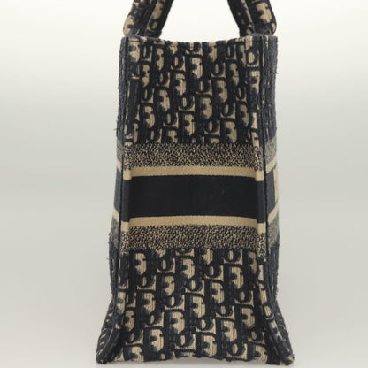 Dior Blue Canvas Book Tote