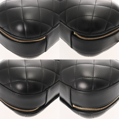 Chanel Black Leather Vanity