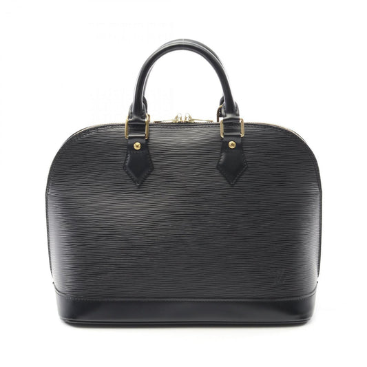 Louis Vuitton Black Leather Alma