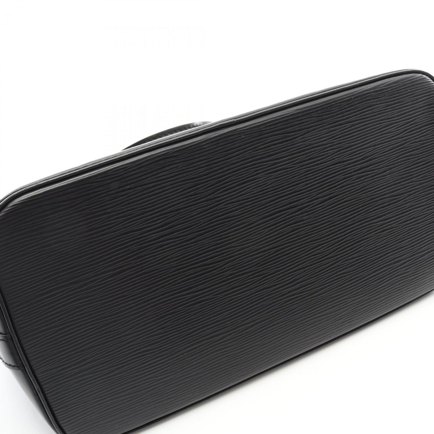 Louis Vuitton Black Leather Alma