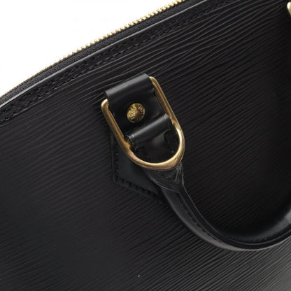 Louis Vuitton Black Leather Alma