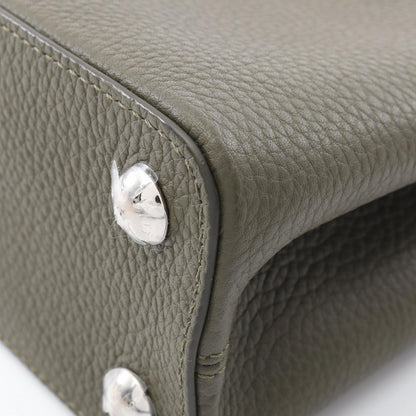 Louis Vuitton Brown Leather Capucines