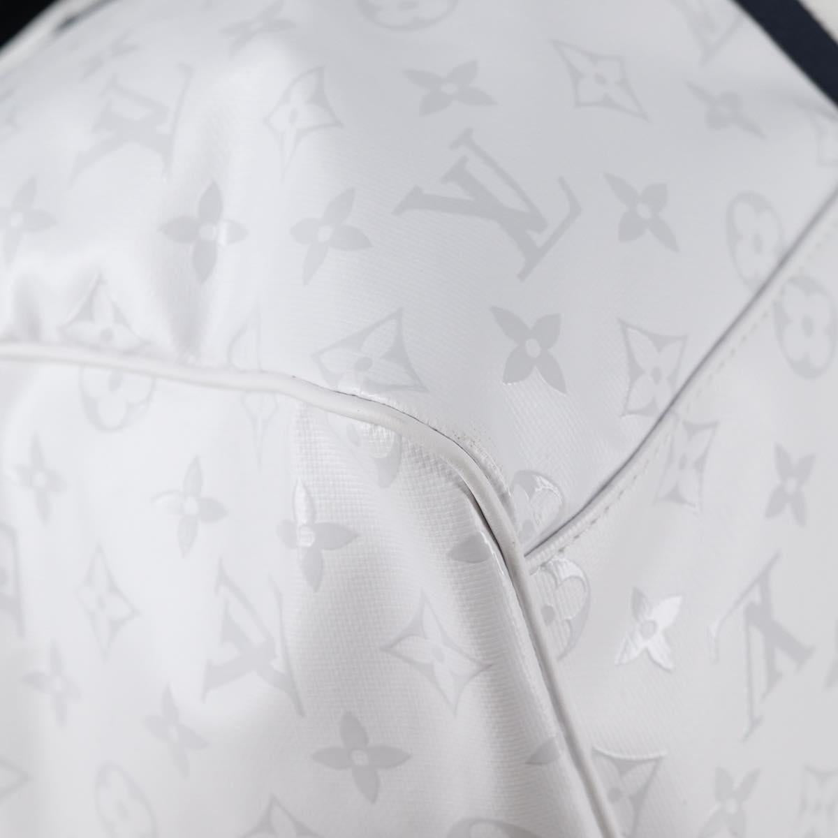 Louis Vuitton White Canvas Keepall