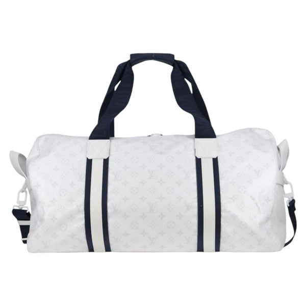 Louis Vuitton Brown Canvas Keepall 55