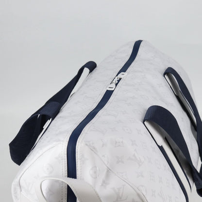 Louis Vuitton White Canvas Keepall