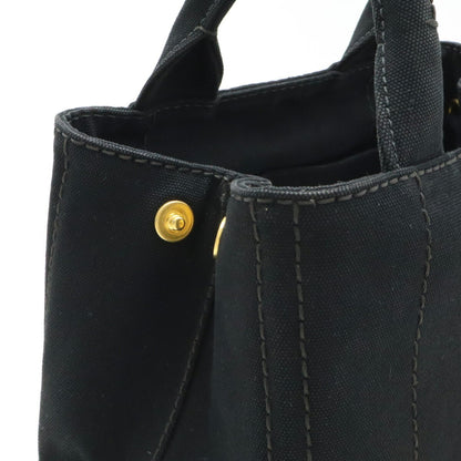 Prada Black Canvas Canapa