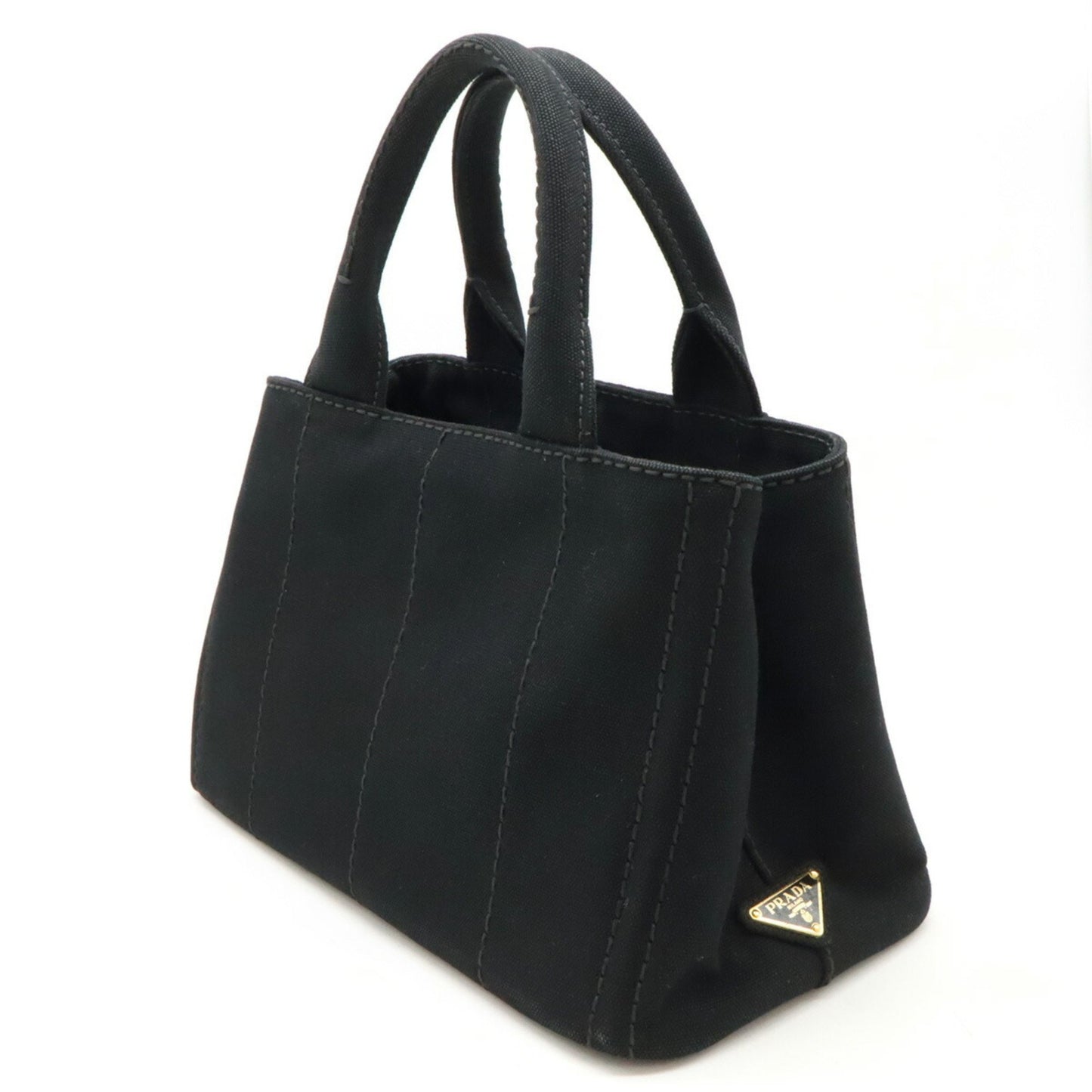 Prada Black Canvas Canapa