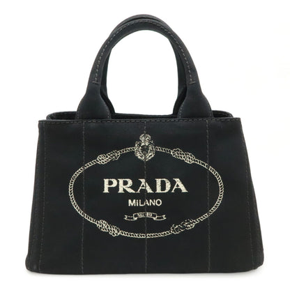 Prada Black Canvas Canapa
