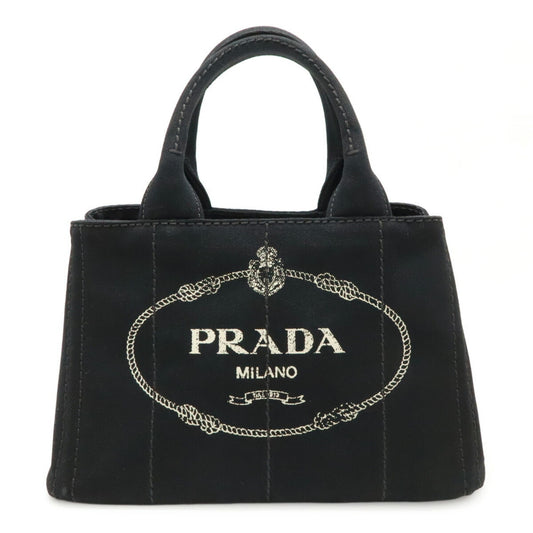 Prada Black Canvas Canapa