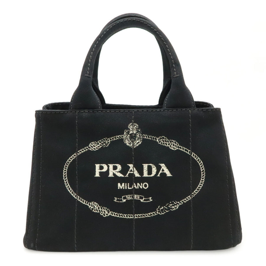 Prada Black Canvas Canapa