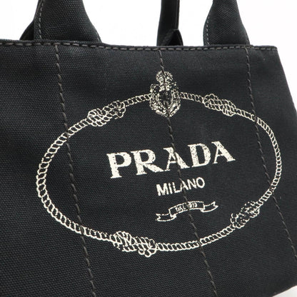 Prada Black Canvas Canapa