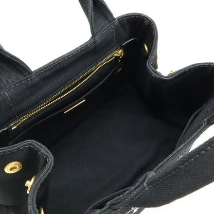 Prada Black Canvas Canapa