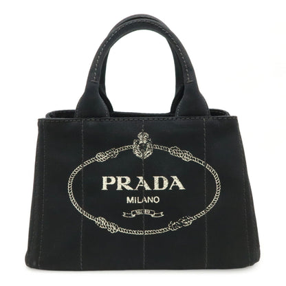 Prada Black Canvas Canapa