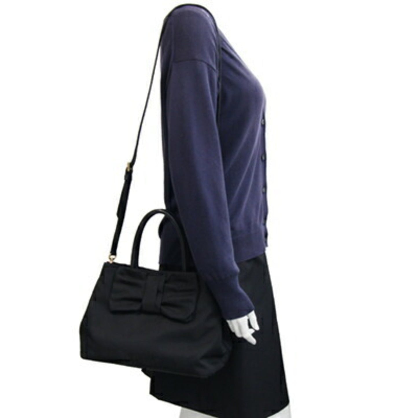 Prada Black Nylon Re-nylon