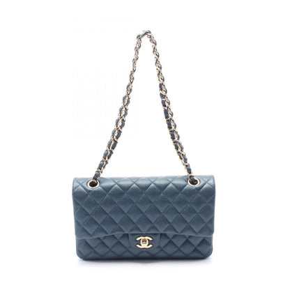 Chanel Blue Leather Timeless
