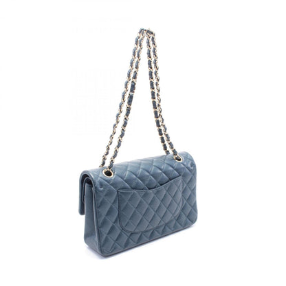 Chanel Blue Leather Timeless