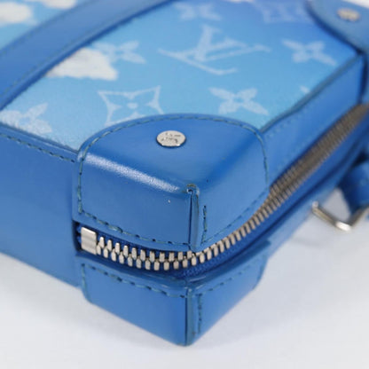 Louis Vuitton Blue Canvas Soft Trunk