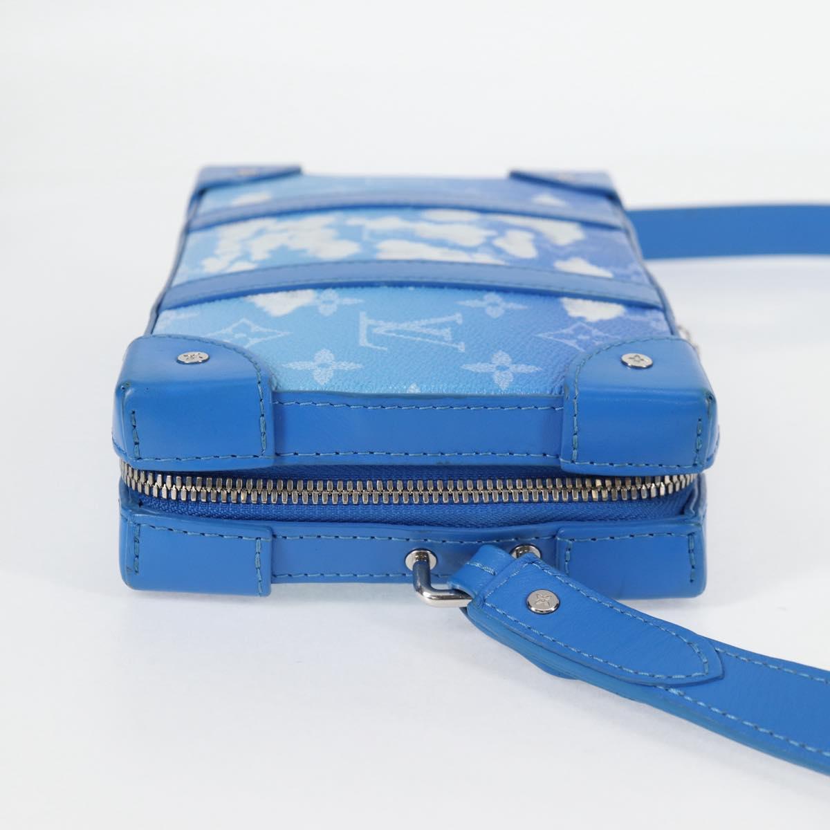 Louis Vuitton Blue Canvas Soft Trunk