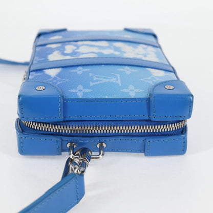 Louis Vuitton Blue Canvas Soft Trunk
