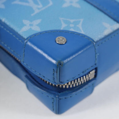 Louis Vuitton Blue Canvas Soft Trunk