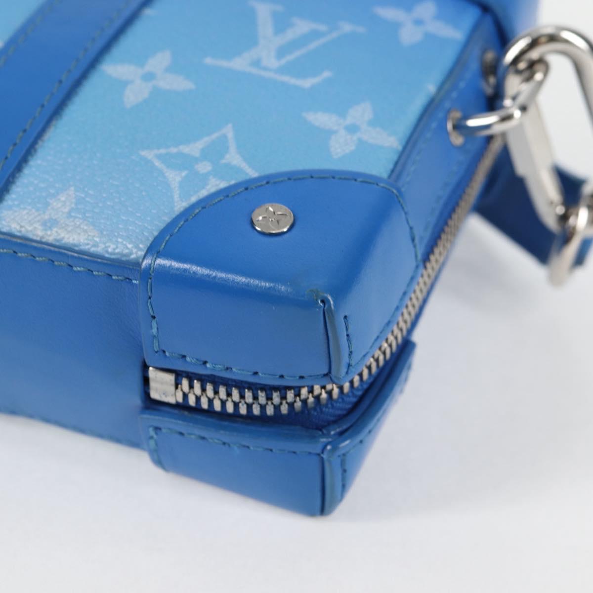Louis Vuitton Blue Canvas Soft Trunk