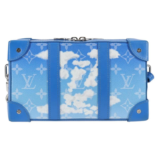 Louis Vuitton Blue Canvas Soft Trunk