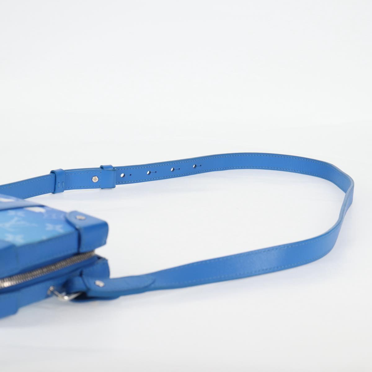 Louis Vuitton Blue Canvas Soft Trunk