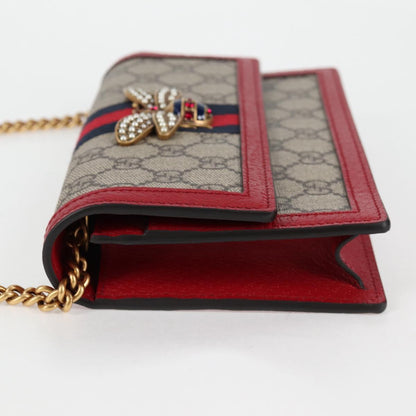 Gucci Brown Canvas Queen Margaret