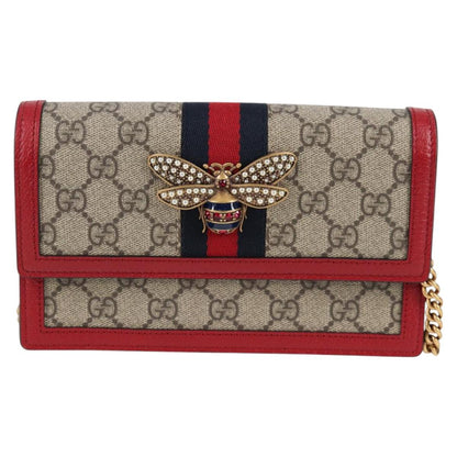 Gucci Brown Canvas Queen Margaret