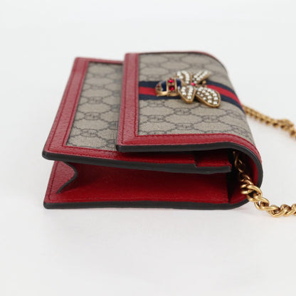 Gucci Brown Canvas Queen Margaret