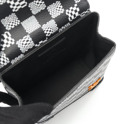 Louis Vuitton Black Canvas Steamer