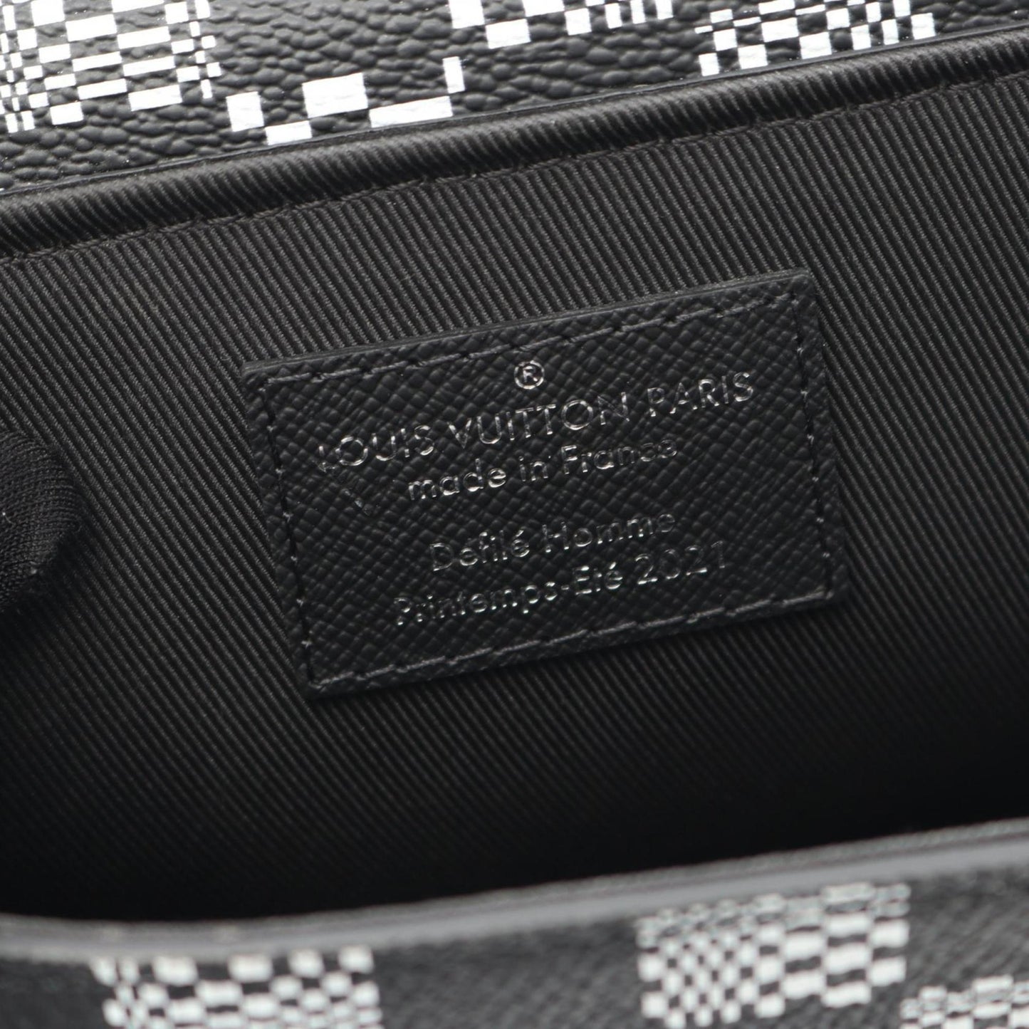 Louis Vuitton Black Canvas Steamer
