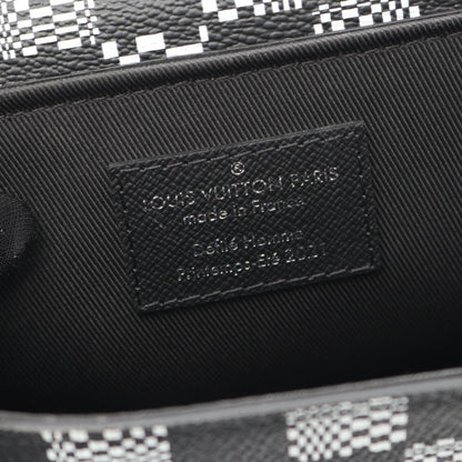 Louis Vuitton Black Canvas Steamer
