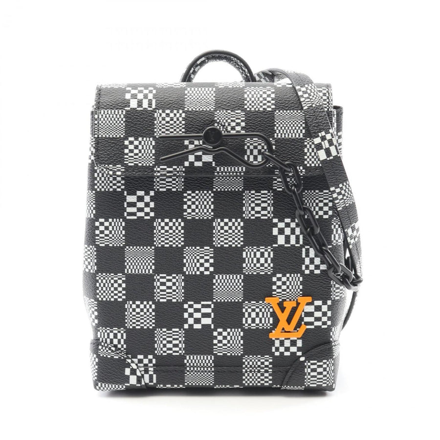Louis Vuitton Black Canvas Steamer