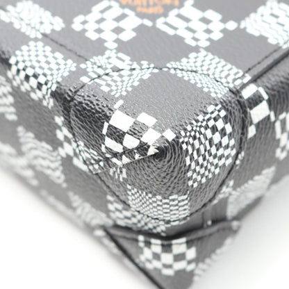 Louis Vuitton Black Canvas Steamer